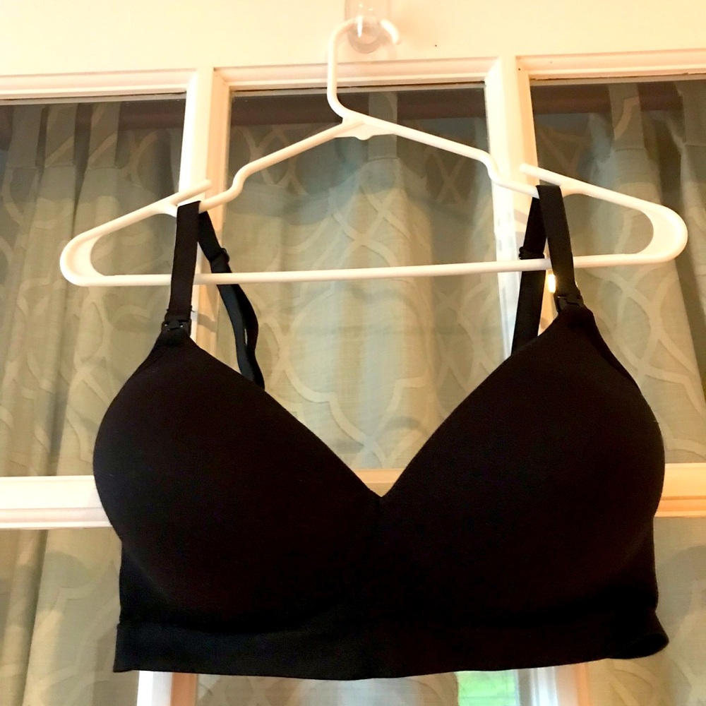 Secret Treasures XL nursing bra snap down structured cups lift and shape EUC